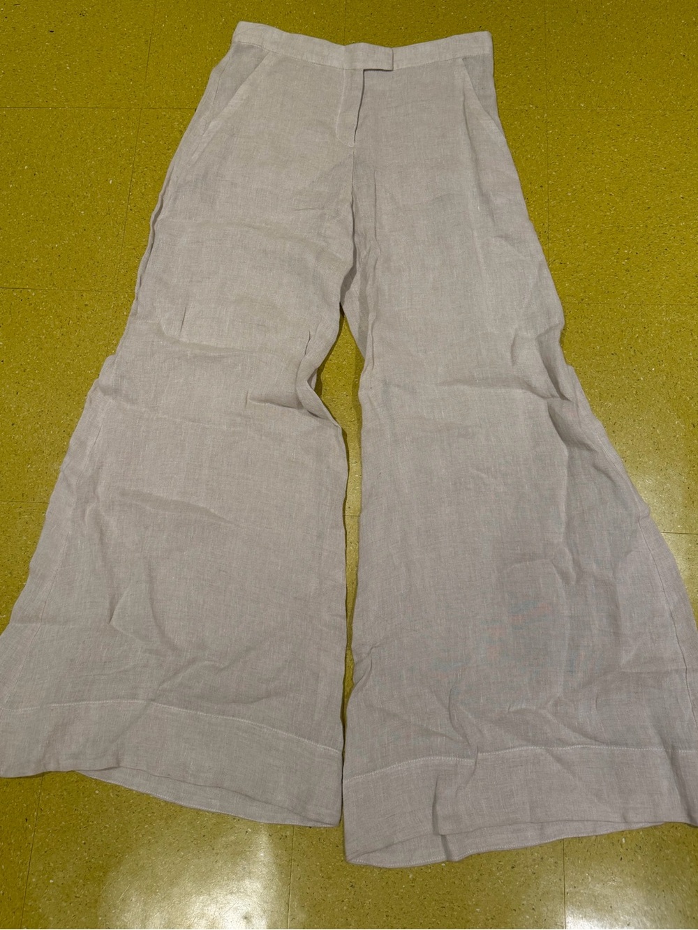 Lisa Marie Fernandez Wide Leg Linen Pants (size 2)